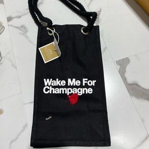 Champagne bottle bags NWT